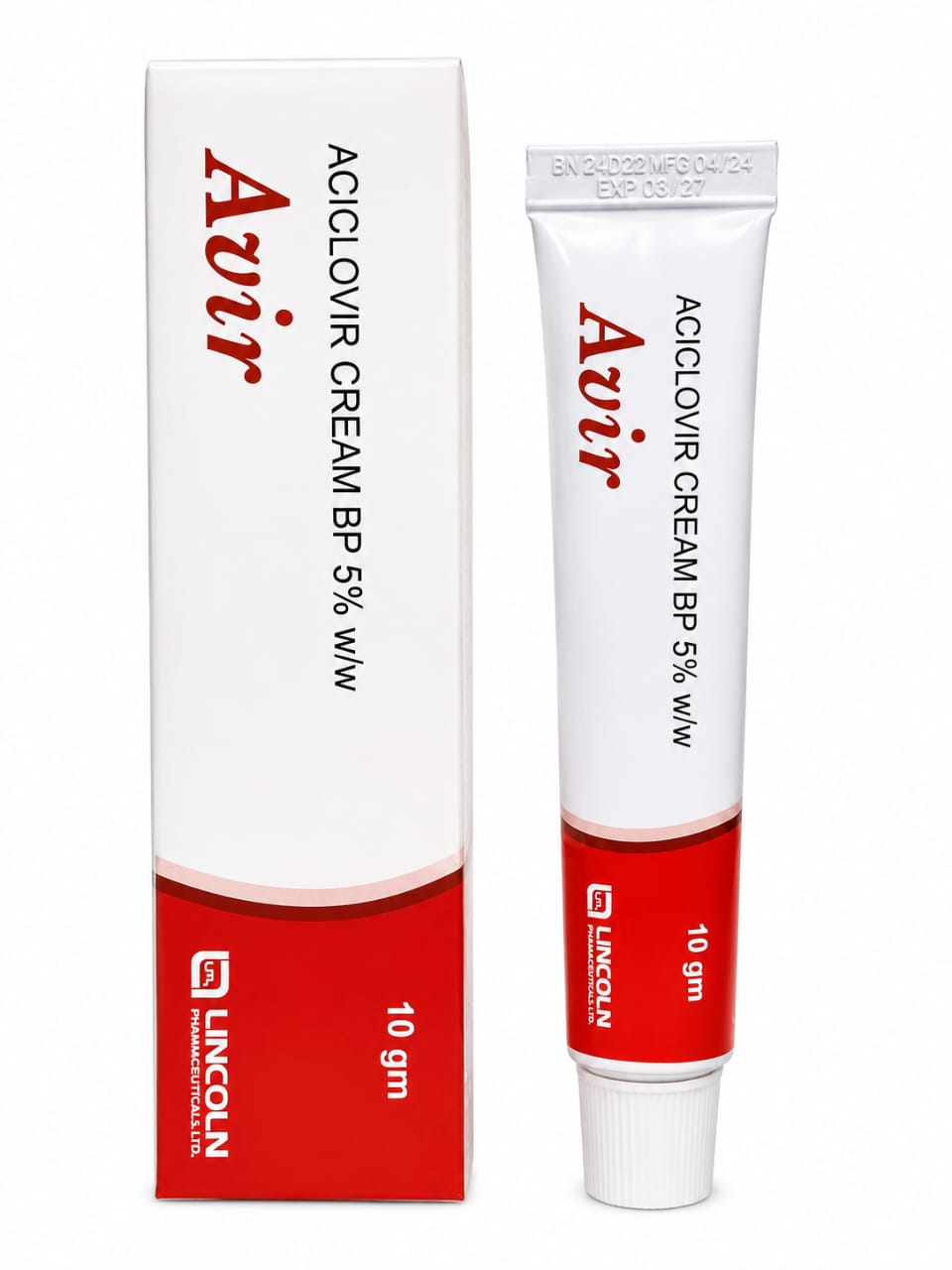 Aciclovir Cream (Avir) 10g